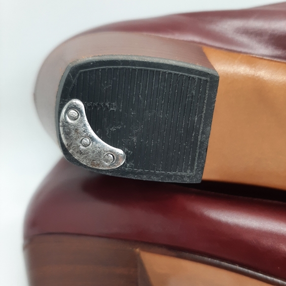 Bally Suisse Vasano Fiesta Leather Fringe Apron Loafer Shoe - Picture 6 of 8